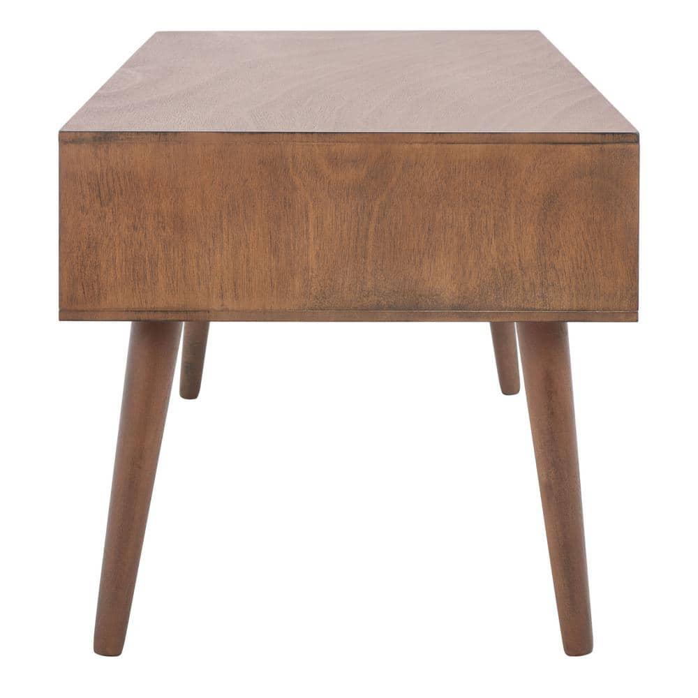 Mozart Mid-Century Coffee Table - Brown - Safavieh