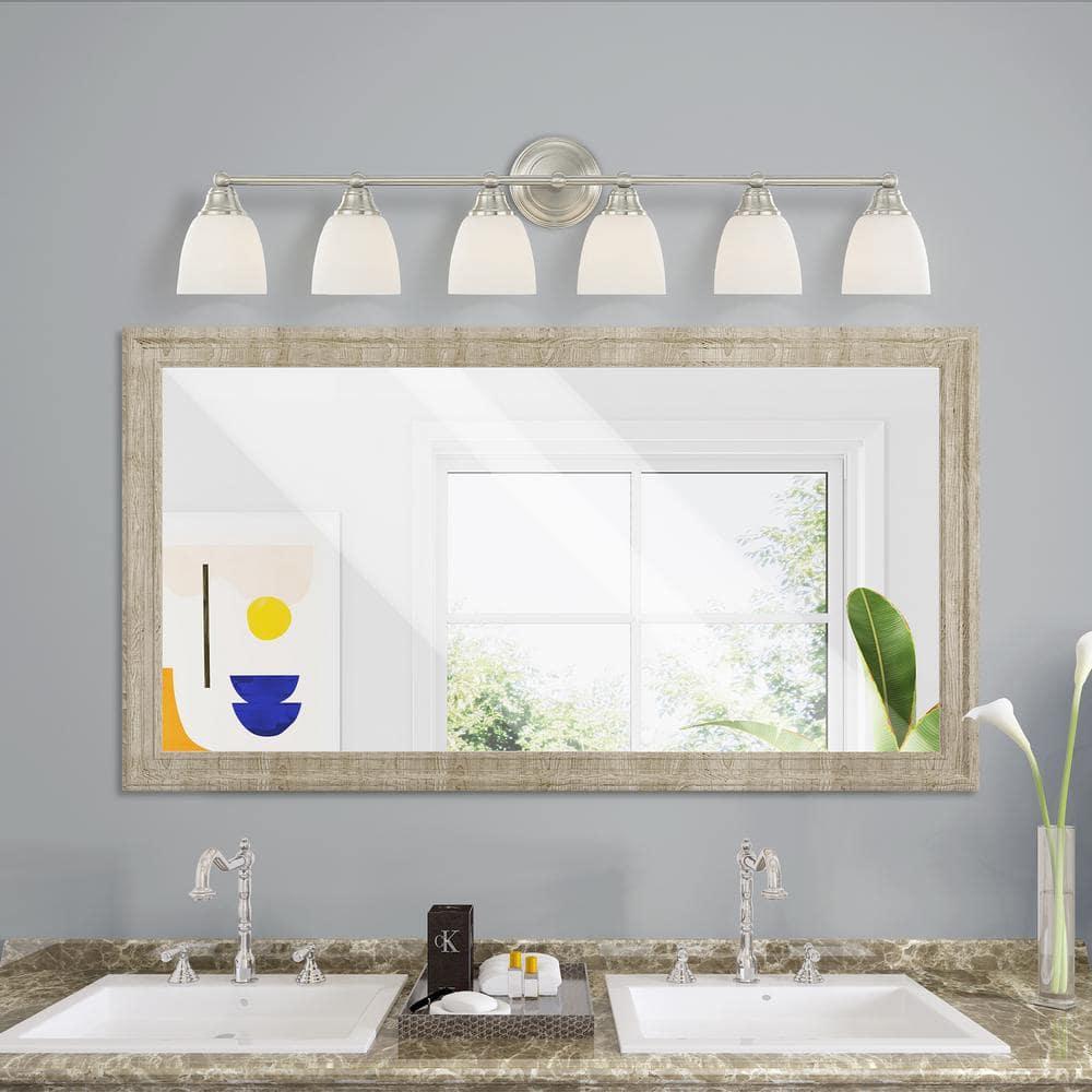 Livex Lighting Somerville 6 - Light Vanity in  Brushed Nickel