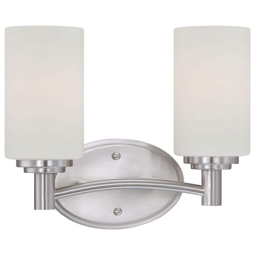 Thomas Lighting - Pittman - Two Light Wall Sconce-Brushed Nickel Finish