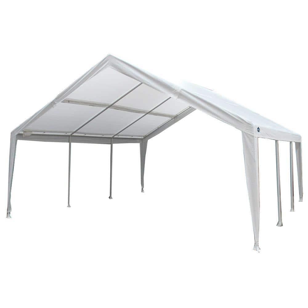 King Canopy Expandable Canopy 12ft x 20ft or 20ft x 20ft Steel Frame with 8 Legs