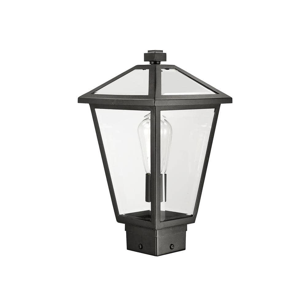Z-Lite Talbot 1 - Light Post Light in  Black