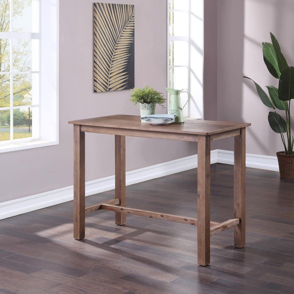 Sonoma Counter Height Pub Table Barnwood - Boraam: 42" High, Rectangle, Seats 4