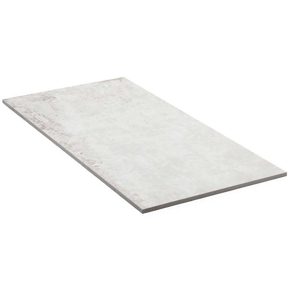 Mantis 11.81 in. x 23.62 in. Matte Porcelain Concrete Look Floor and Wall Tile (13.55 Sq. Ft./Case)