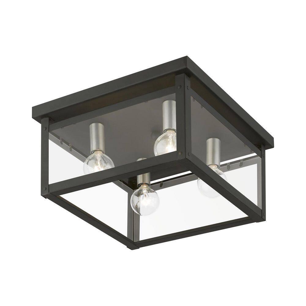Teodro 4-Light 11" Flush Mount