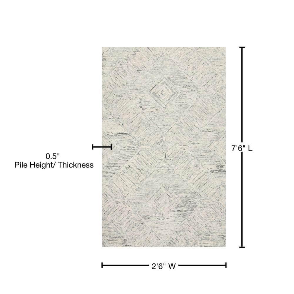 Loloi II Ziva Contemporary Sky Area Rug