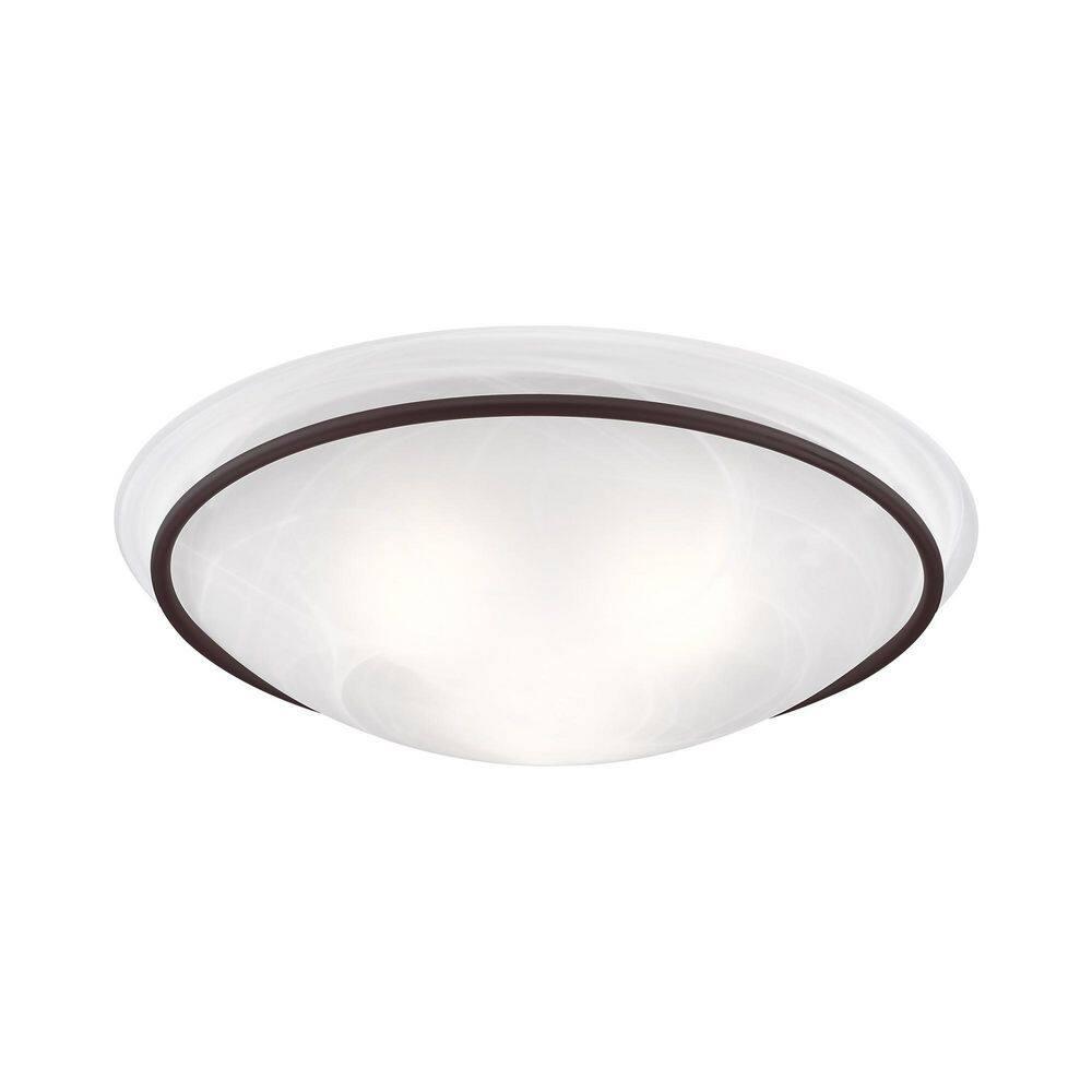 Livex Lighting Newburgh 3 - Light Semi-Flush Mount in  Bronze