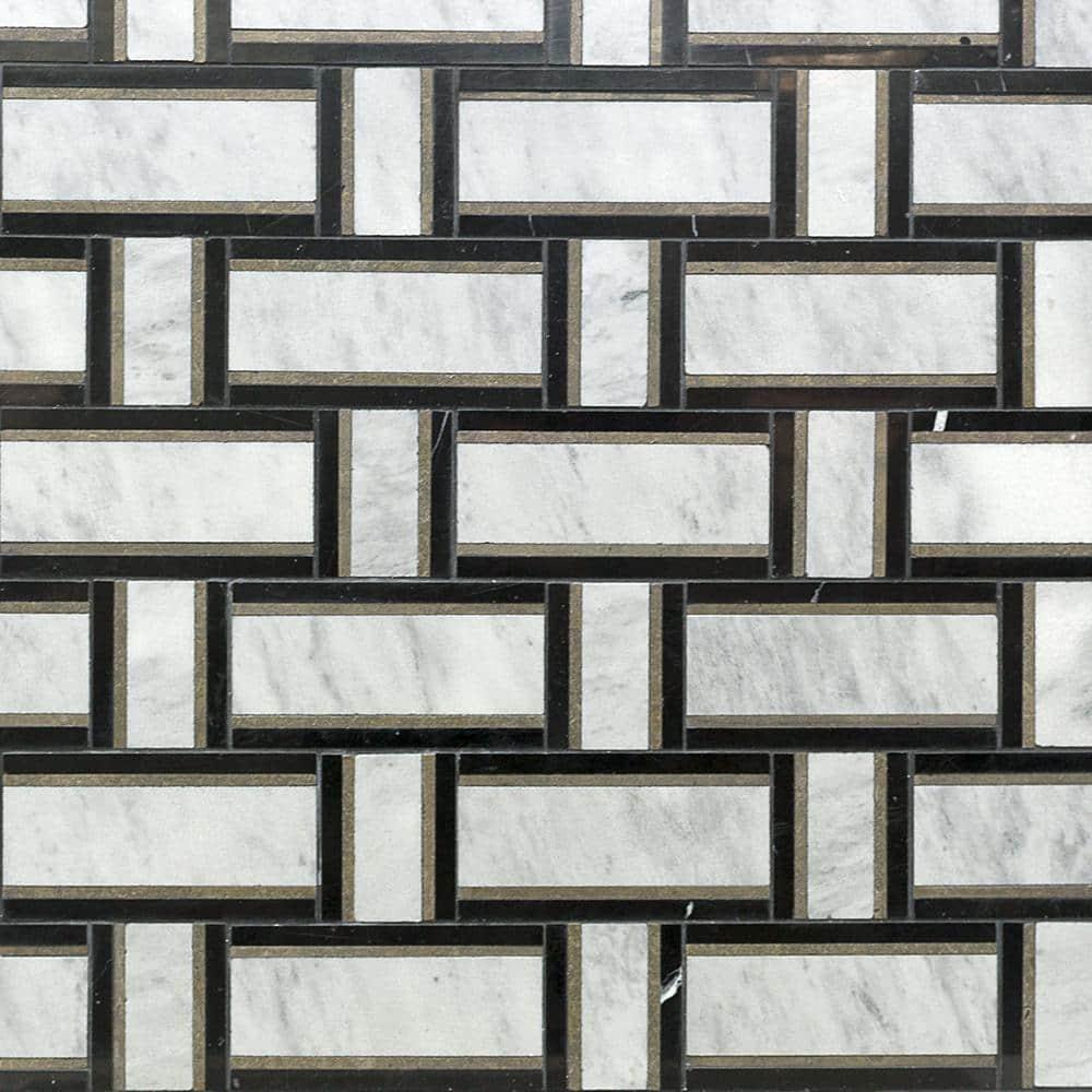 Mingle Natural Stone Mosaic Sheet Wall & Floor Tile