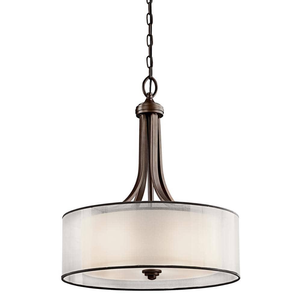 Kichler Lighting Lacey 4 - Light Pendant in  Mission Bronze