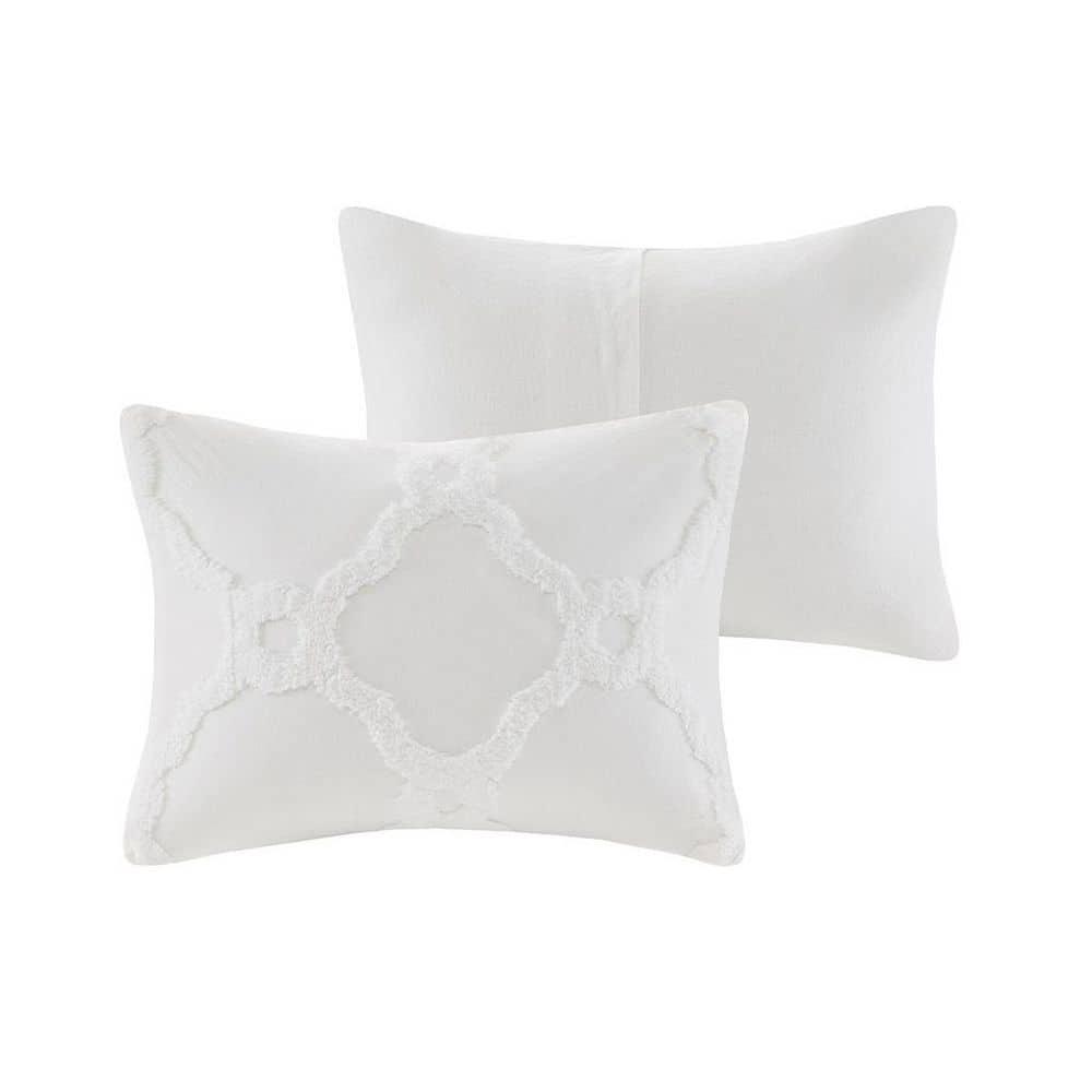 Pacey 3 Piece Tufted Cotton Chenille Comforter Set