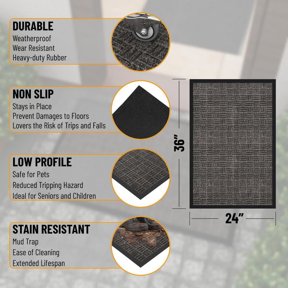Rubber Mat Non-Slip Outdoor Doormat
