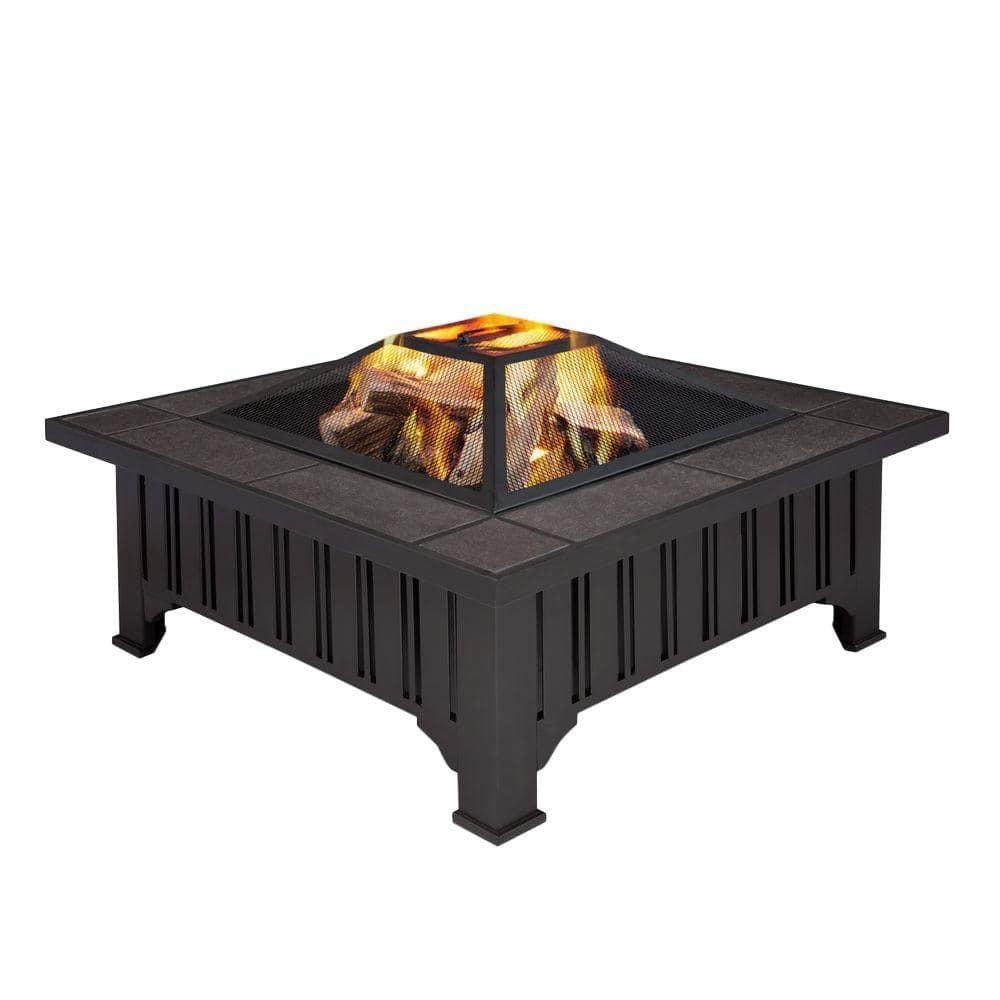 Real Flame Lafayette Wood-Burning fire table by Real Flame