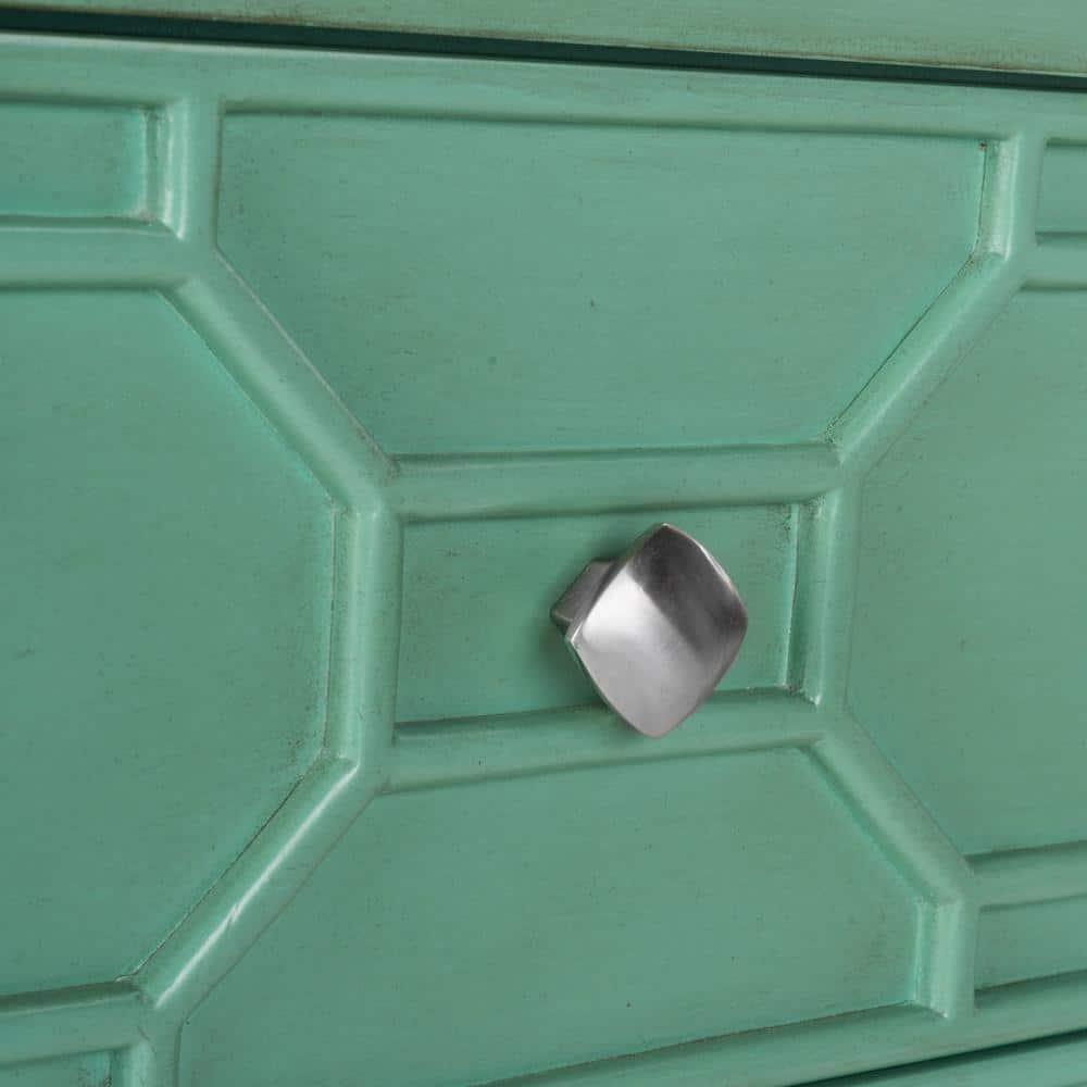 Izumi 3 Drawer Chest - CHS9201 - Turquoise - Safavieh