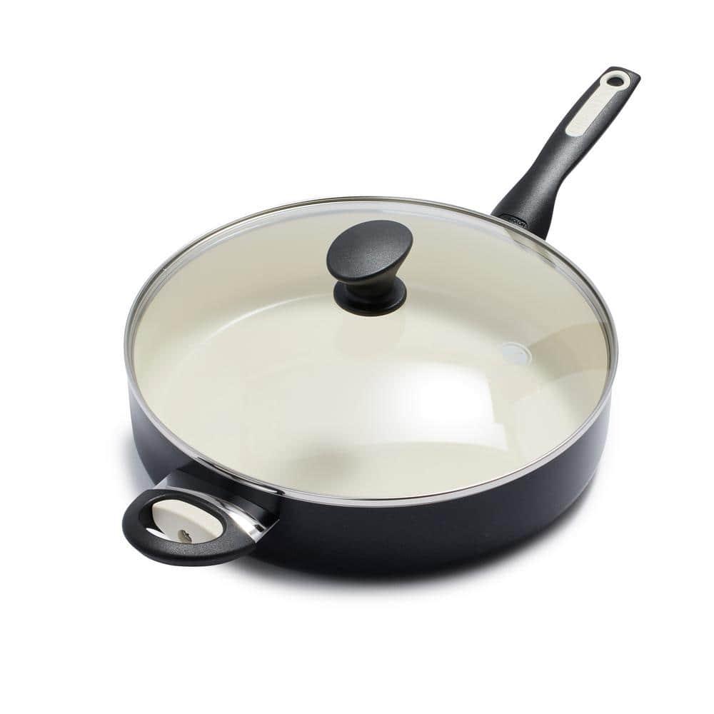 GreenPan Rio Healthy Ceramic Nonstick 5Qt Saute Pan with Lid & Reviews | Wayfair