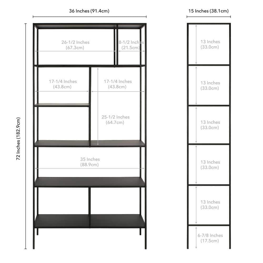 Level Stainless Steel Etagere Bookcase