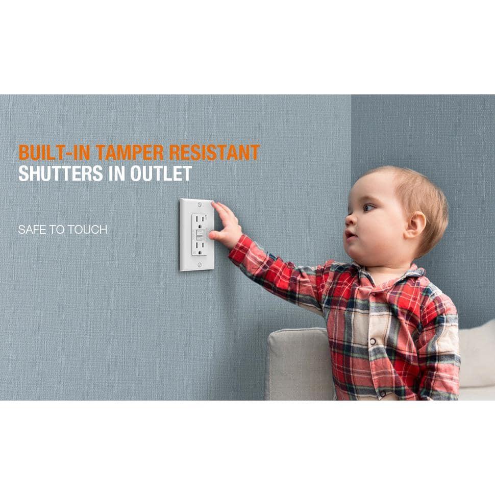 15 Tamper Resistant Duplex Outlet