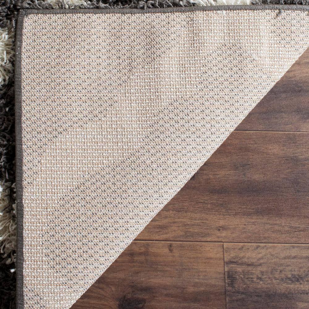 Dallas Shag SGD257 Power Loomed Indoor Area Rug - Dark Grey/Ivory - 8'x10' - Safavieh.
