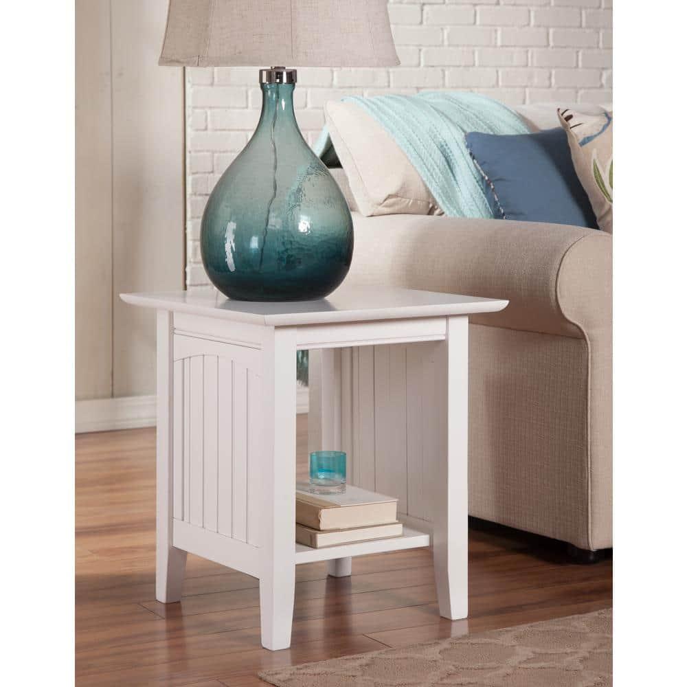 Nantucket End Table White - AFI