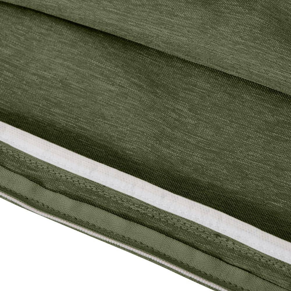 Classic Accessories Montlake FadeSafe Water-Repellent 48 x 18 x 3 Inch Outdoor Bench Cushion, Heather Fern