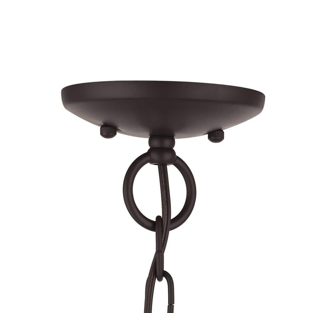 Livex Lighting Aria 3 - Light Chandelier in  Bronze