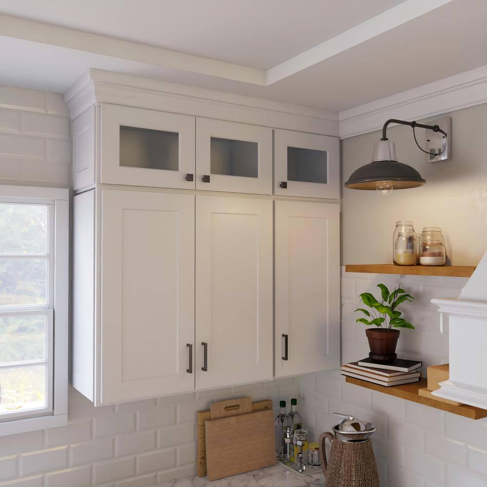 HomLux 12" x 30'' Easy to Assemble Accent Wall Cabinet