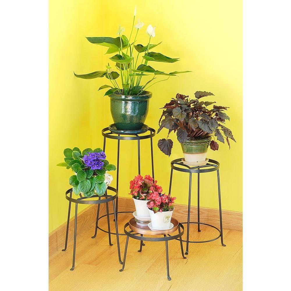 8" Diamond Shaped Argyle Plant Stand Roman Bronze - ACHLA Designs