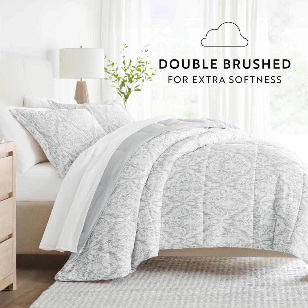 7-Piece Bedding Bundle - Pattern Comforter and Sheet Set