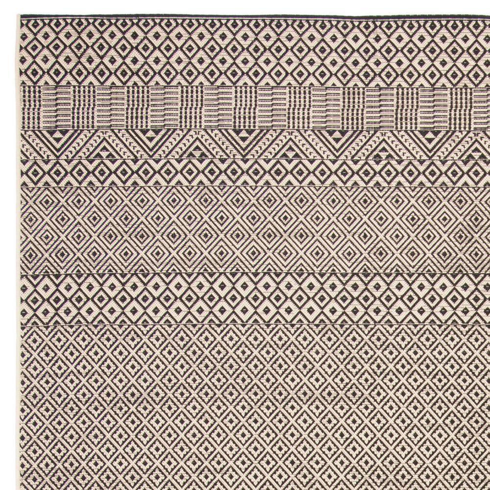 Courtyard CY6235 Power Loomed Indoor and Outdoor Area Rug - Beige/Black - 8'x10' - Safavieh