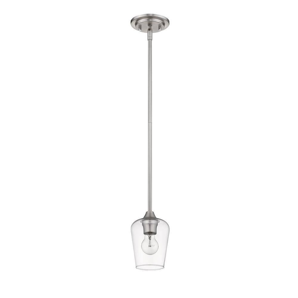 Z-Lite Joliet 1 - Light Pendant in  Brushed Nickel