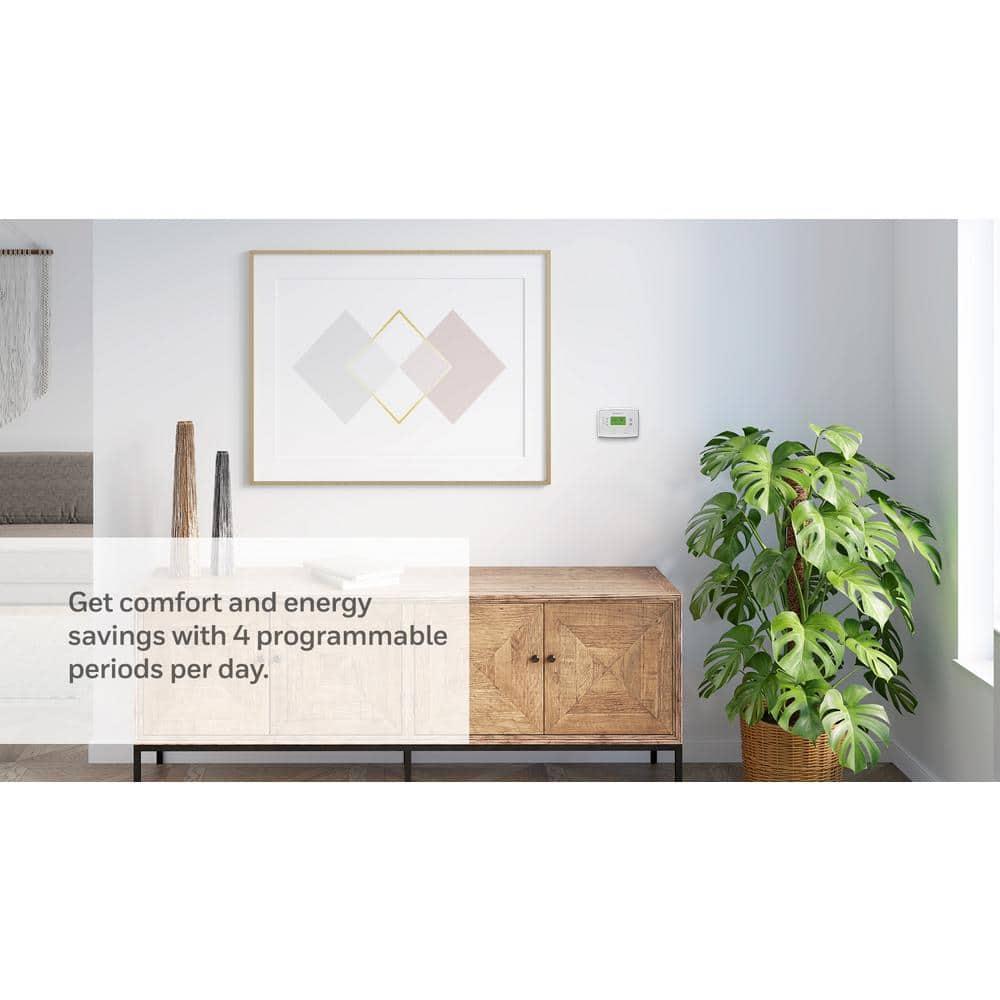 Honeywell Home Honeywell Home Smart Programmable Universally Compatible Thermostat White