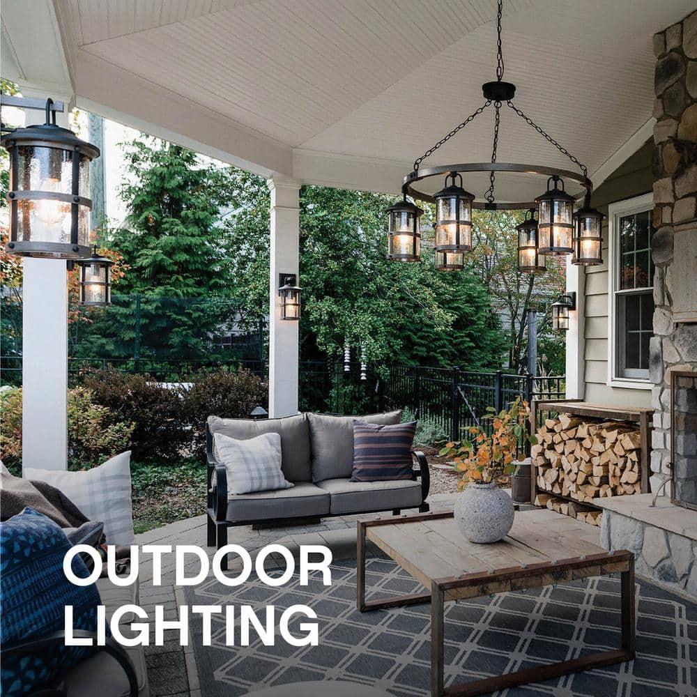 Shelter 1 - Bulb Integrated LED Outdoor Flush Mount
