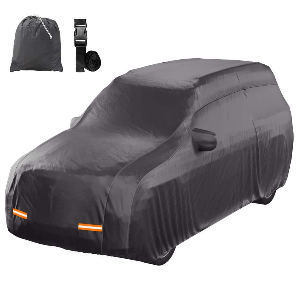 Mockins Heavy Duty Large SUV Car Cover - 200"x75"x75" - 250g PVC Cotton Lining