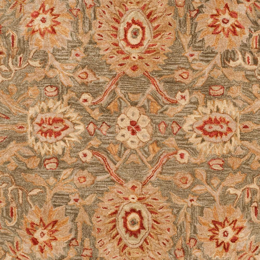 Anatolia AN516 Hand Tufted Indoor Area Rug - Brown/Ivory - 9'x12' - Safavieh