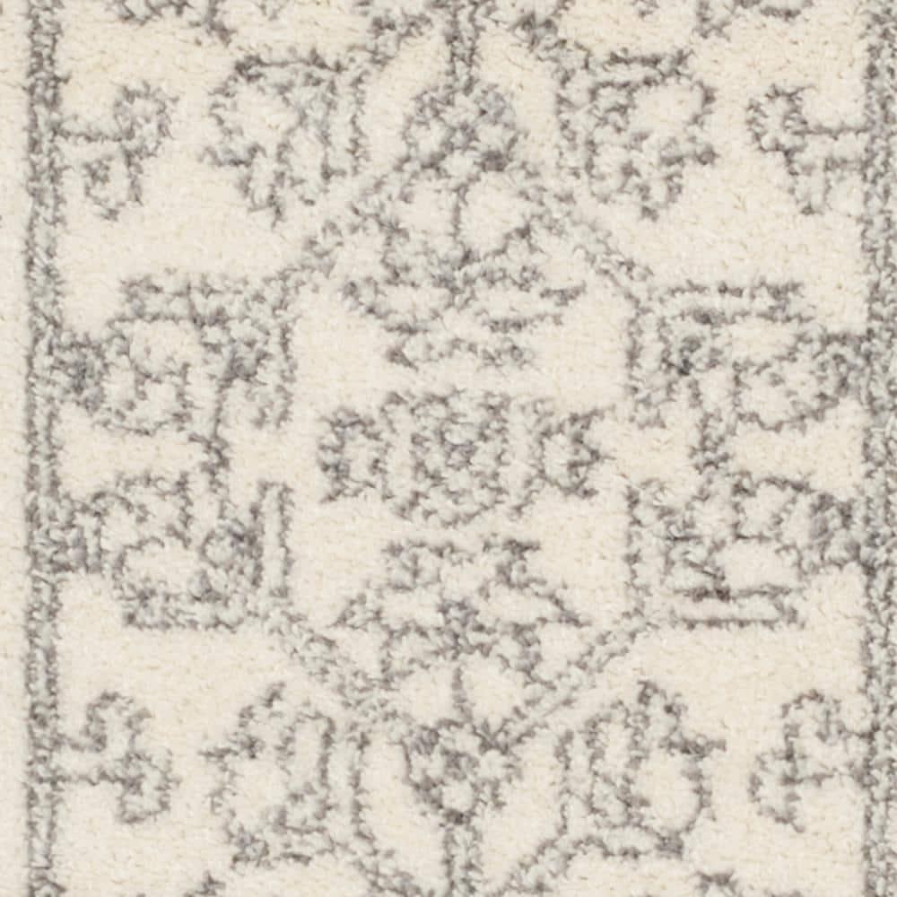 Adirondack ADR108 Power Loomed Runner Rug  Ivory / Silver 2'-6" X 6' - Safavieh.