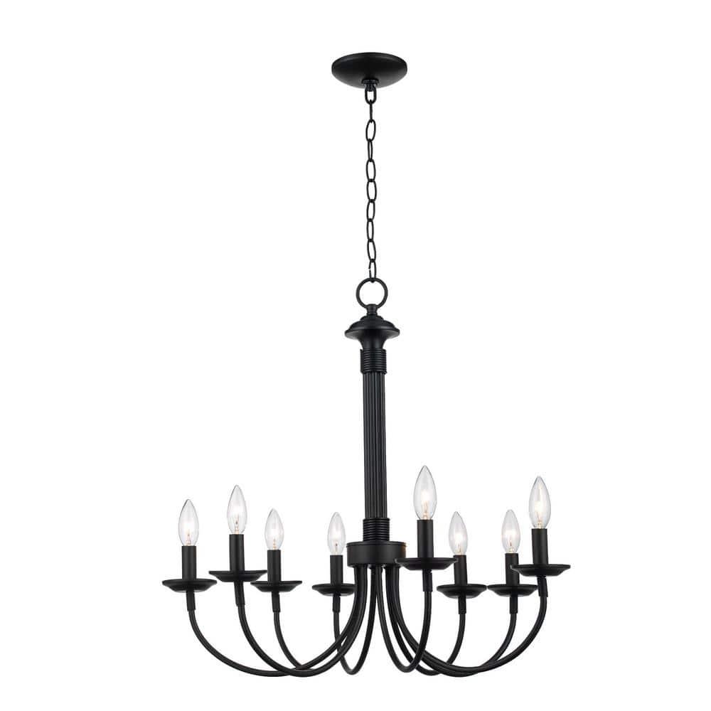 Trans Globe Lighting - Four Light Chandelier-Brushed Nickel Finish