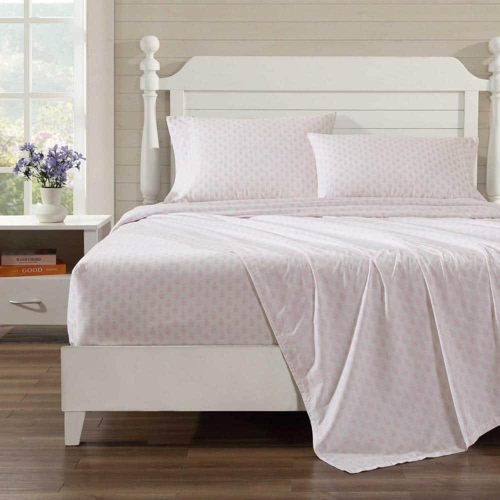 Laura Ashley Laura Ashley Printed Cotton Percale Sheet Set