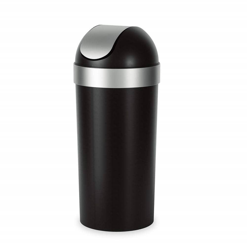 Venti Plastic Swing Top Trash Can - 16 Gallons