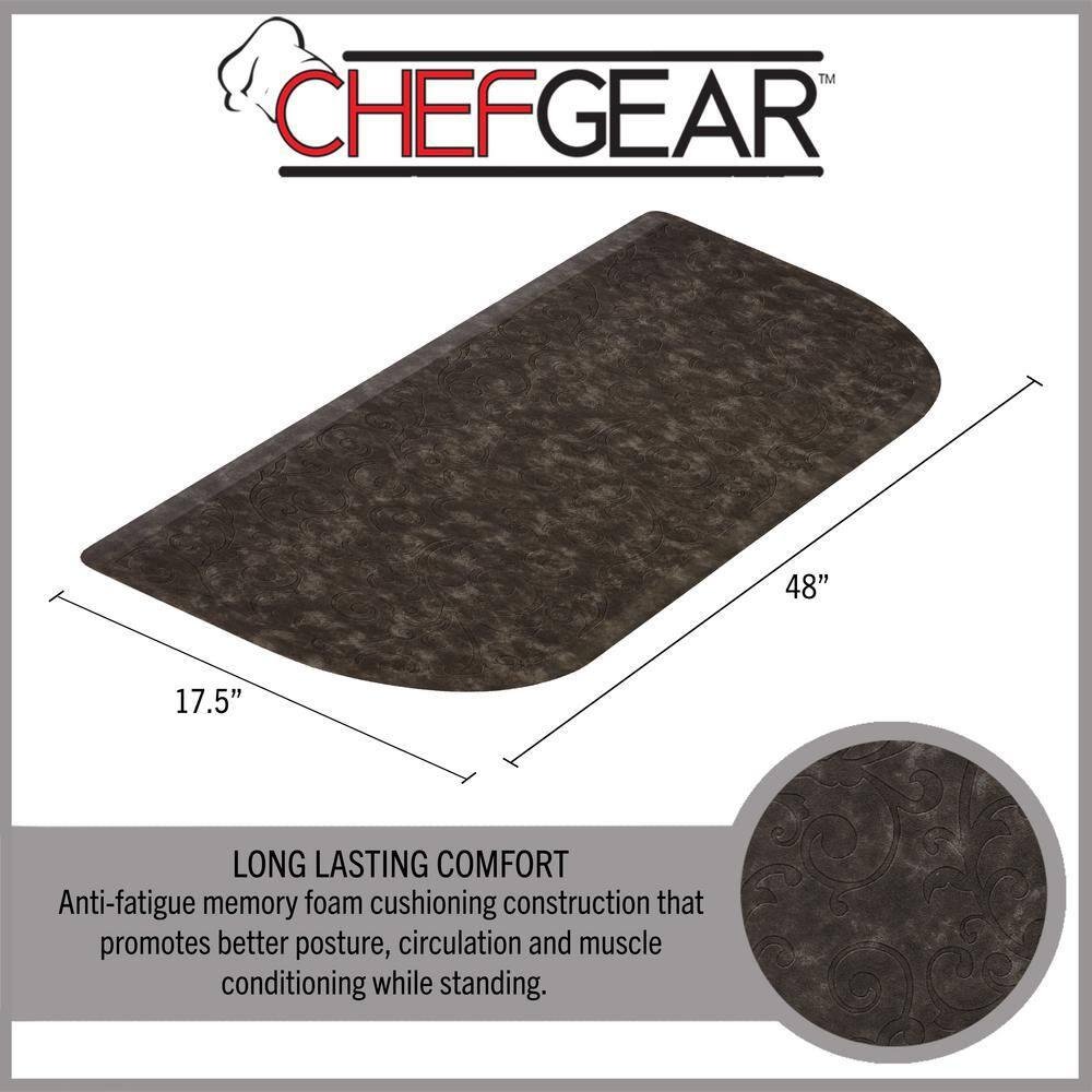 Chef Gear Embossed Soothing Comfort Anti-Fatigue Mat