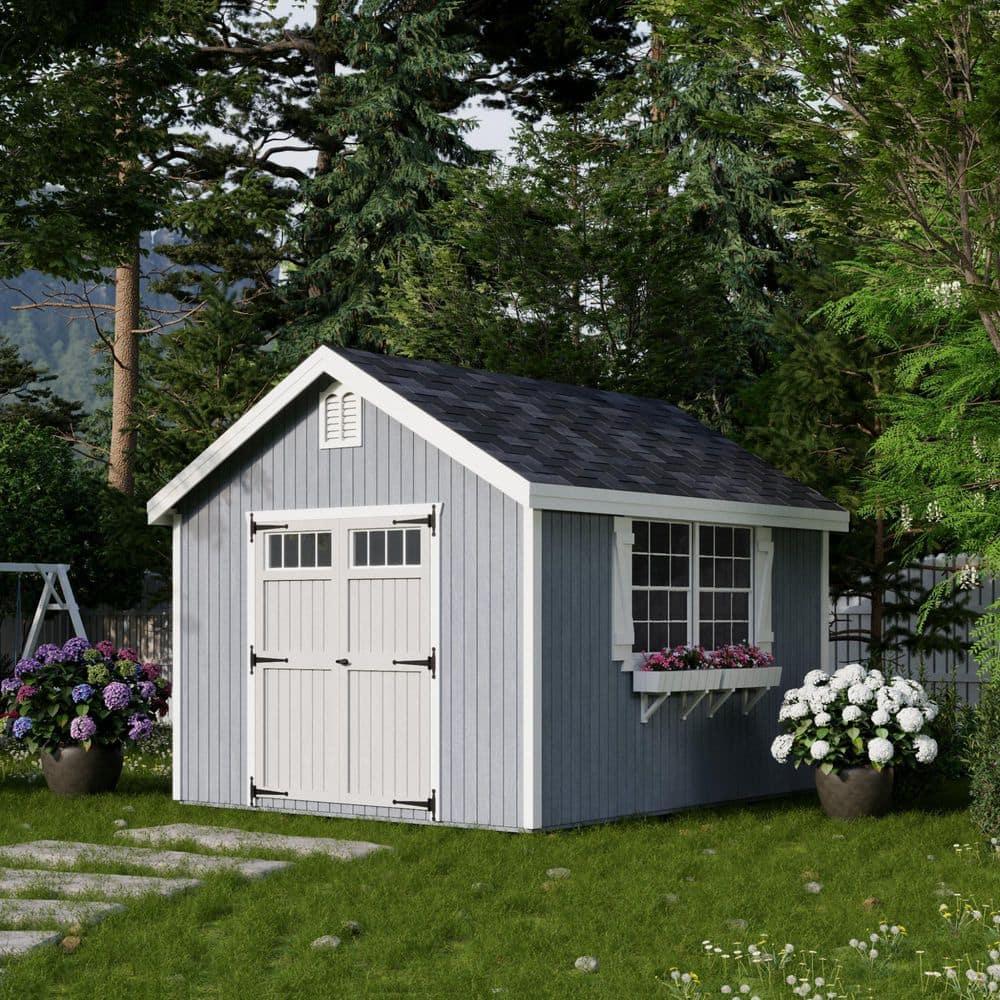 Little Cottage Co. Colonial Williamsburg Outdoor Wood Storage Shed