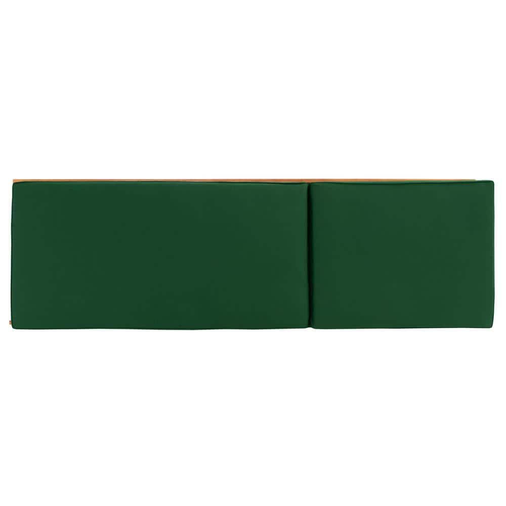 Newport Lounge Chair - Outdoor - PAT7022 - Natural/Green -Safavieh