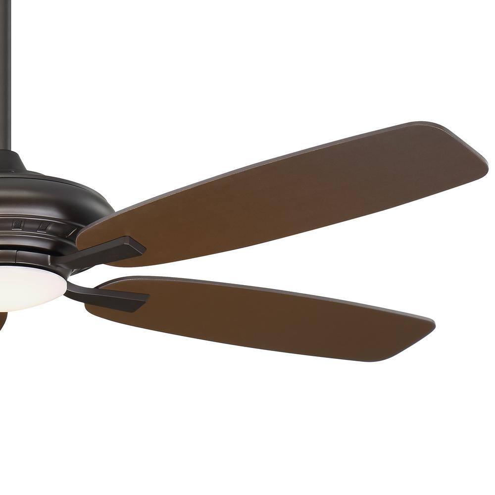 Minka Aire 52'' Laskintown 5 - Blade LED Standard Ceiling Fan with Remote Control and Light Kit Included