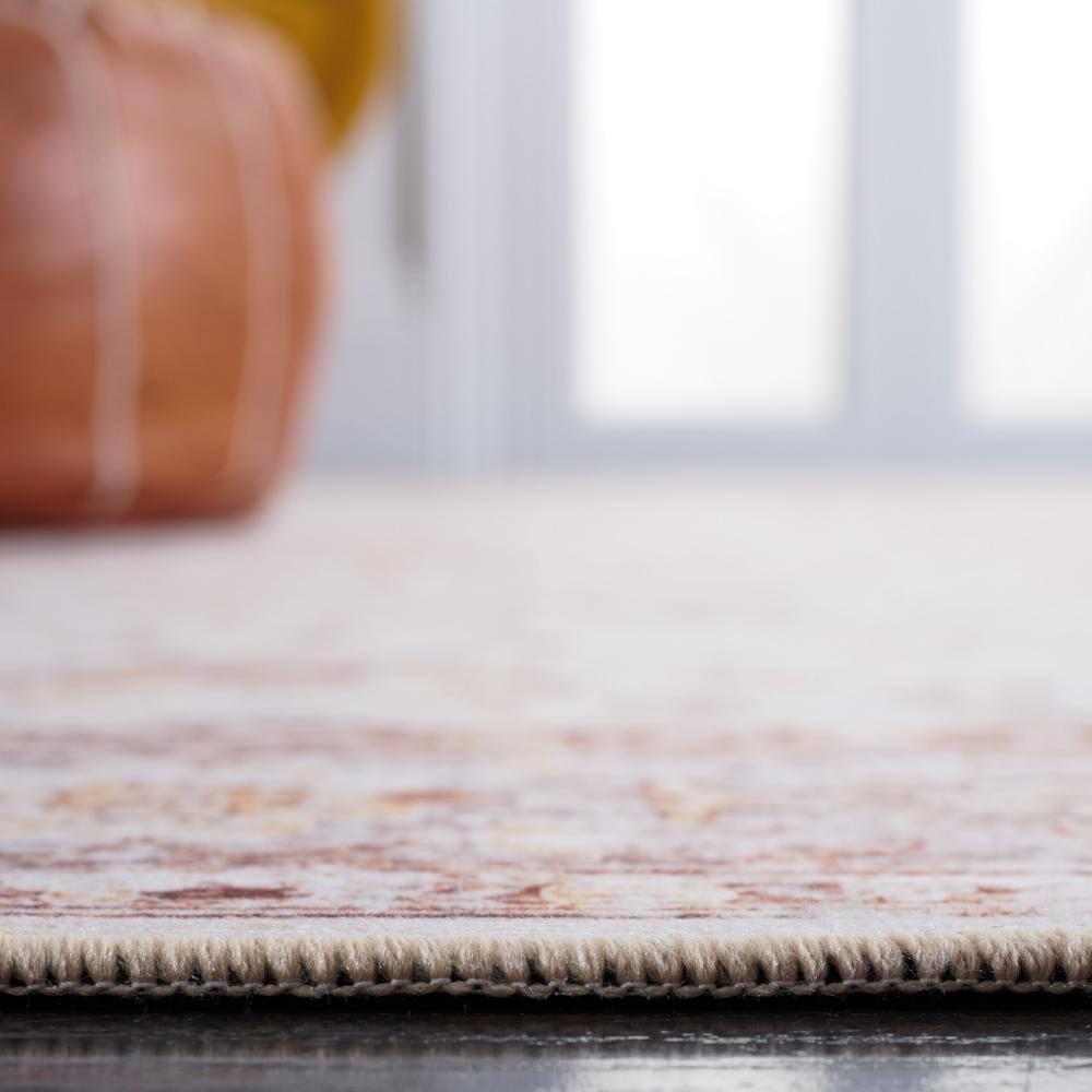 Tucson TSN179 Power Loomed Machine Washable Area Rug - Beige/Gold - 8'x10' - Safavieh.