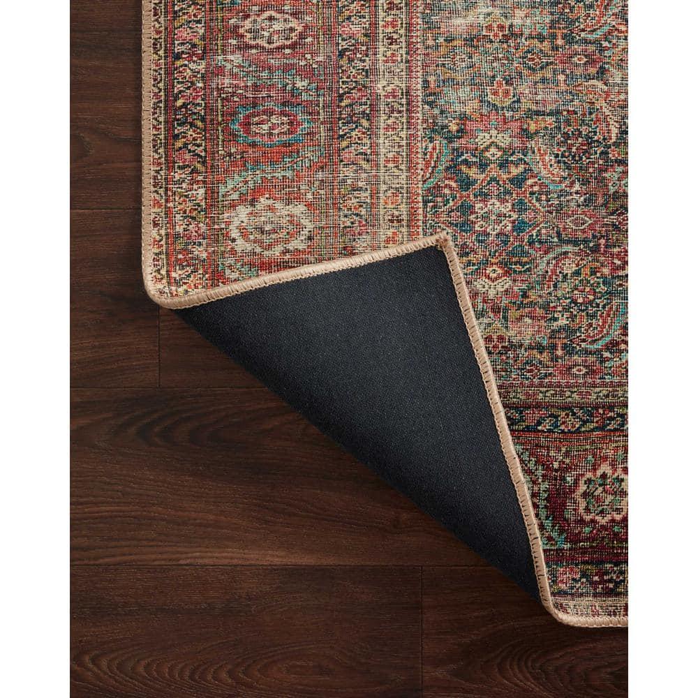 Loloi II Wynter WYN-09 Onyx / Multi Oriental Area Rug 8'-6" x 11'-6"