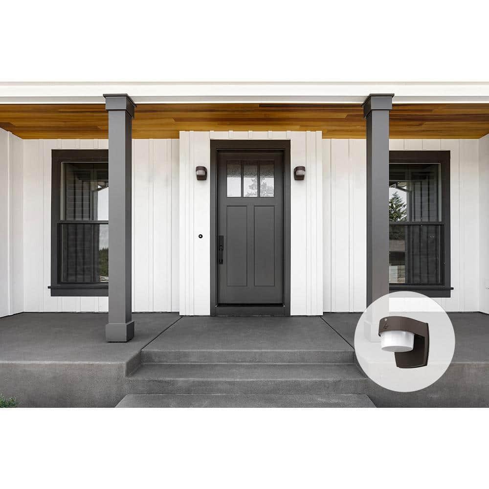 Lithonia Lighting 1 - Head LED Dusk to Dawn Outdoor Security Wall Pack