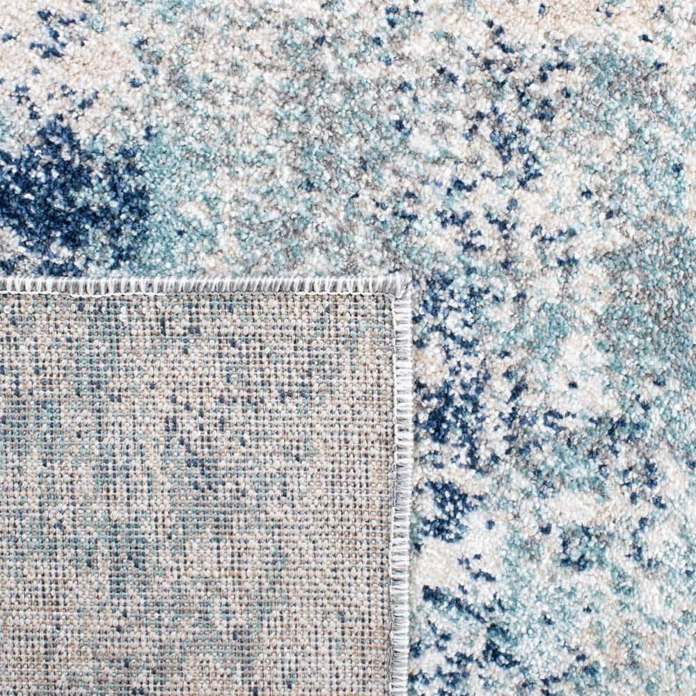 Shivan SHV778 Power Loomed Area Rug - Blue/Grey - 8'x10' - Safavieh.