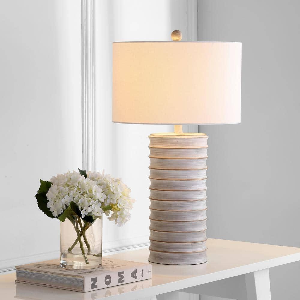 Poppy Resin Table Lamp