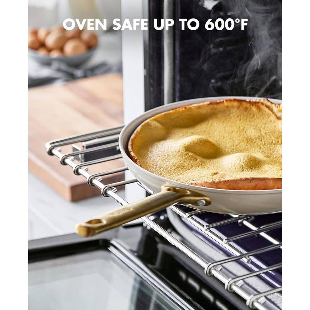 GreenPan ™ Reserve Taupe 2-Piece 10" and 12" Ceramic Non-Stick Fry Pan Set