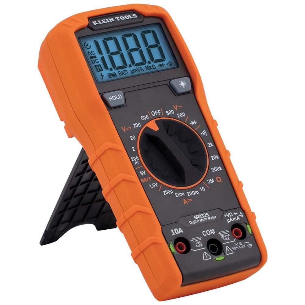 Klein Tools MM325 600V Manual-Ranging Digital Multimeter