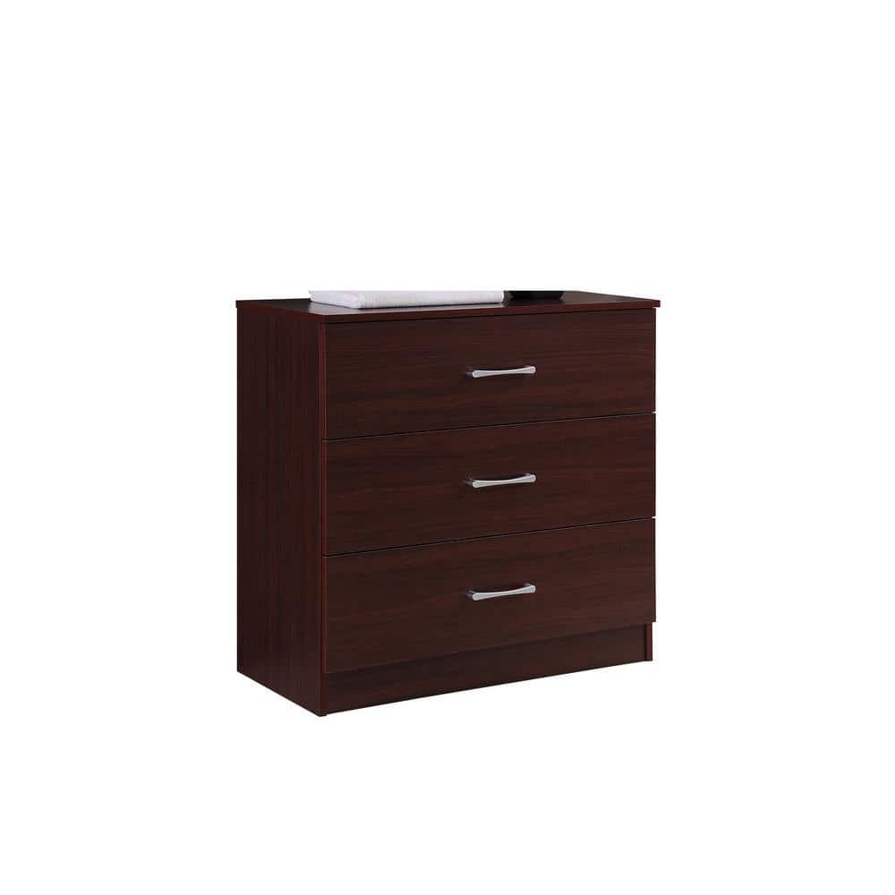 3 Mahogany Chest Of Drawers