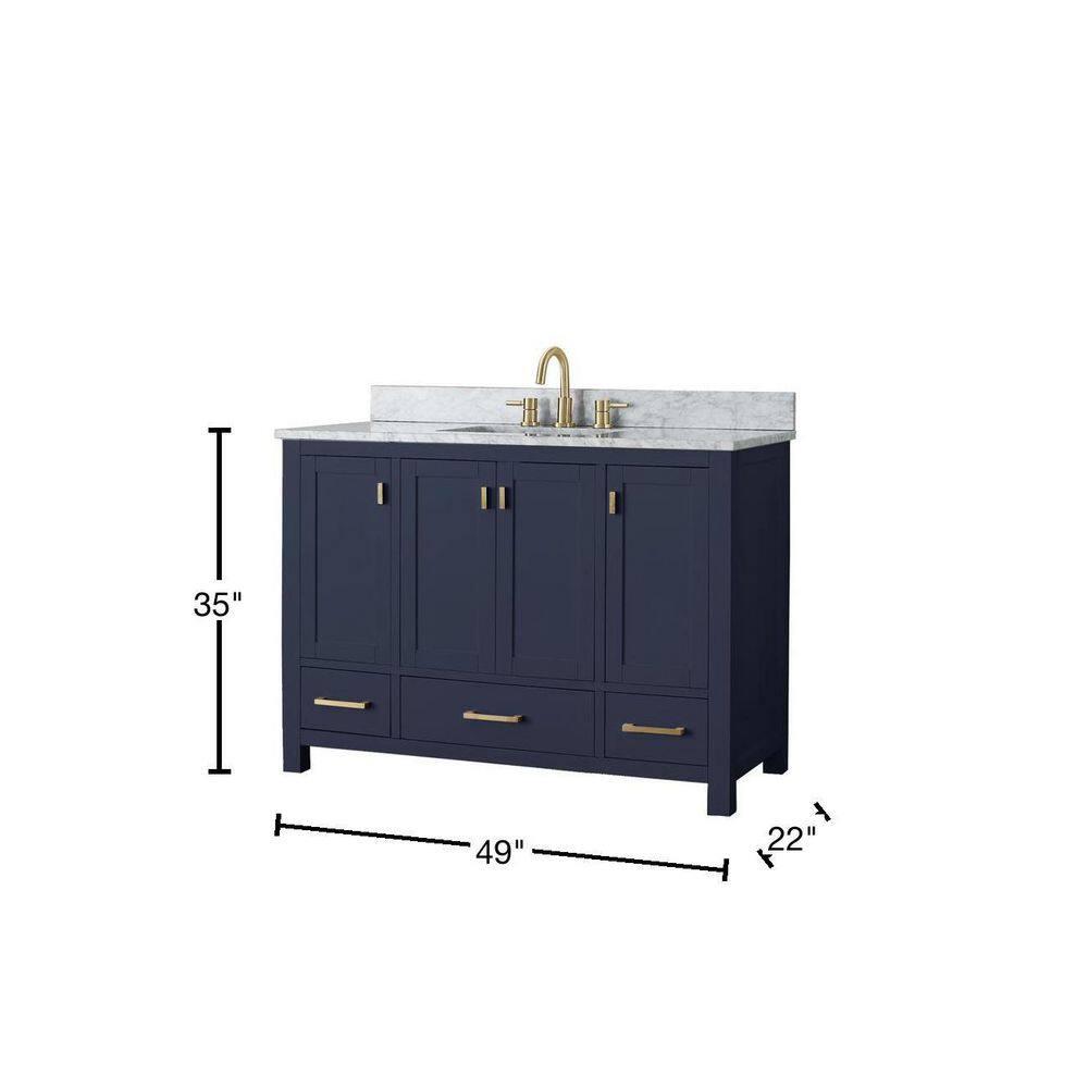 Akerria 48" Single Bathroom Vanity with Top