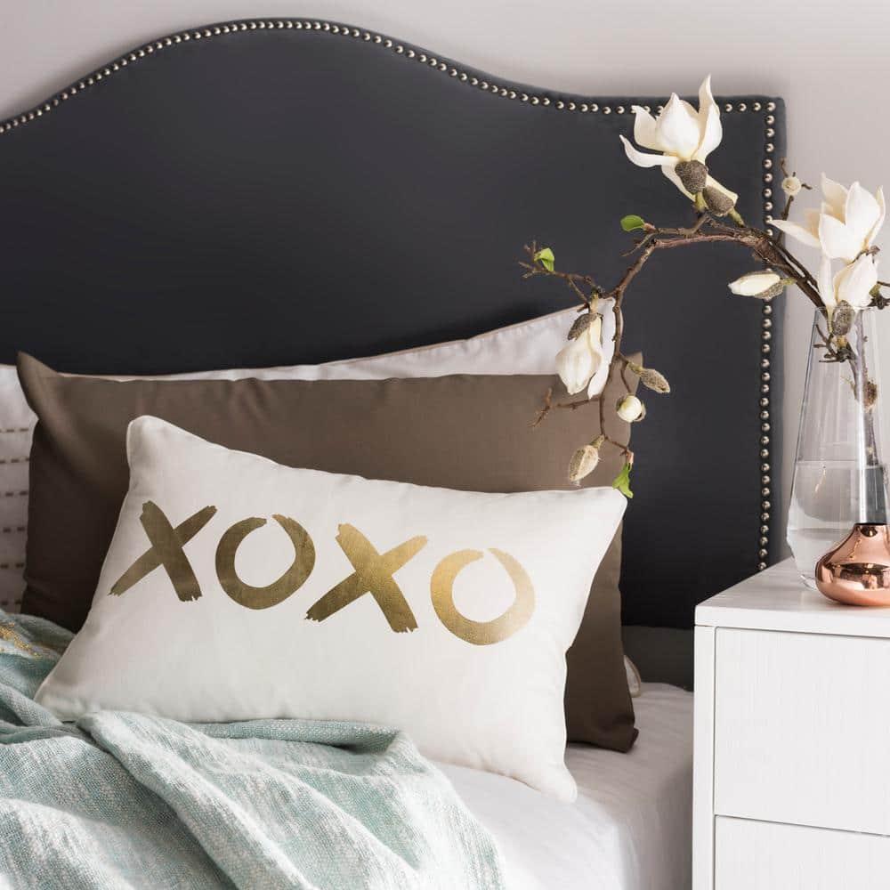 Cotton Reversible Throw Pillow